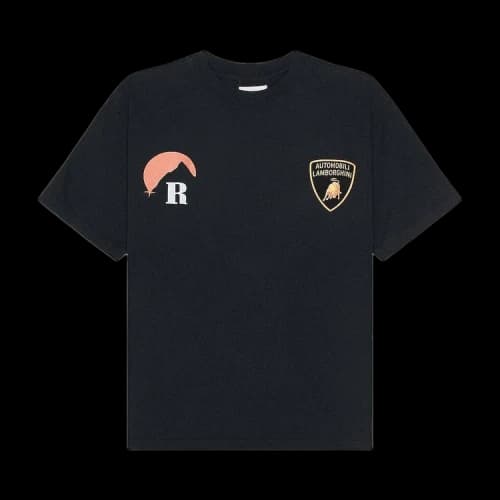 Rhude Lamborghini Moonlight Tee 'Vintage Black'