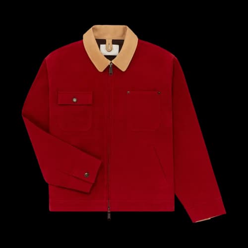 Aimé Leon Dore Moleskin Ranch Jacket 'Merlot'