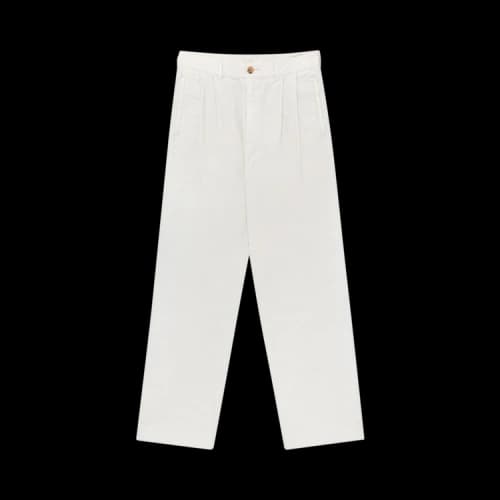 Aimé Leon Dore Garment Dyed Double Pleated Pant 'Silver Birch'