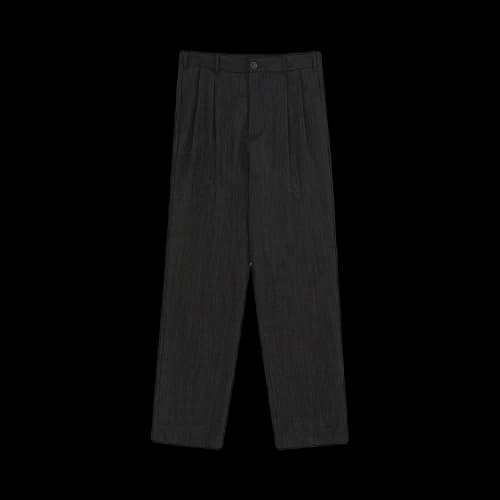 Aimé Leon Dore Double Pleated Wool Trouser 'Charcoal'