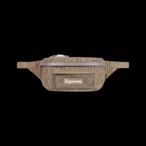 Supreme Waist Bag 'Tan Raindrop'