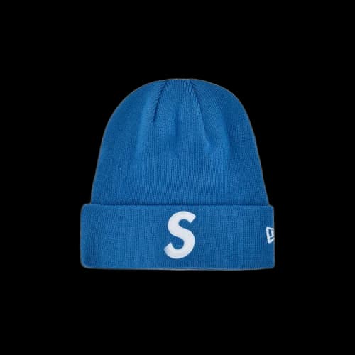 Supreme New Era S Logo Beanie 'Blue'