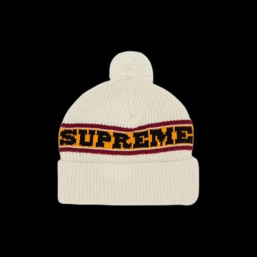 Supreme Big Stripe Beanie 'Natural'