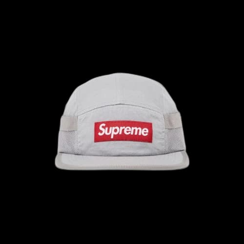 Supreme Mesh Pocket Camp Cap 'Silver'
