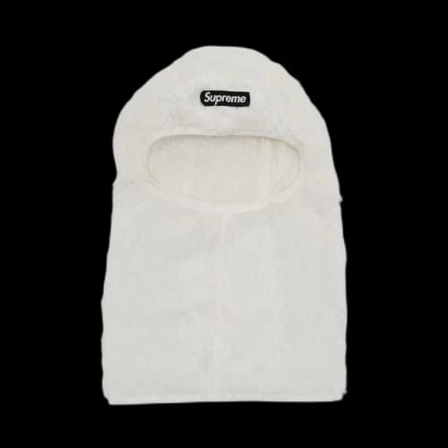 Supreme Fuzzy Balaclava 'White'