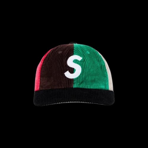 Supreme Corduroy S Logo 6-Panel 'Multicolor'