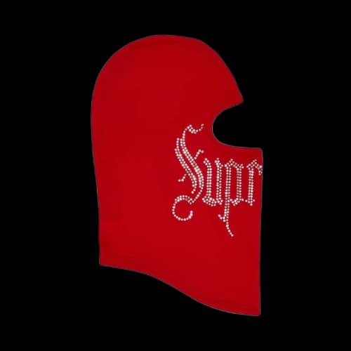 Supreme Rhinestone Balaclava 'Red'