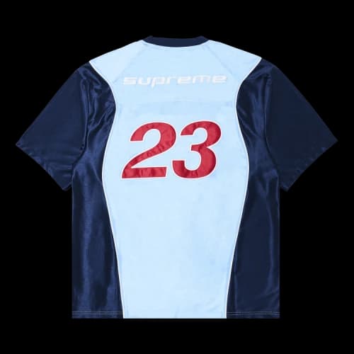 Supreme x Jordan Warm Up Jersey 'Light Blue'