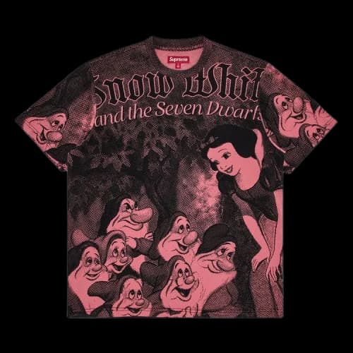 Supreme Snow White Short-Sleeve Top 'Pink'
