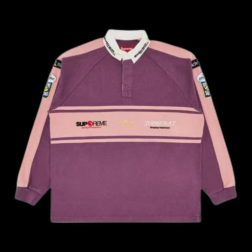 Supreme Chest Stripe Rugby 'Purple'