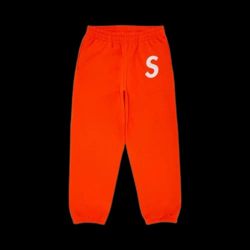Supreme S Logo Sweatpant 'Bright Orange'