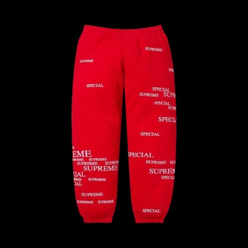Supreme Special Sweatpant 'Red'