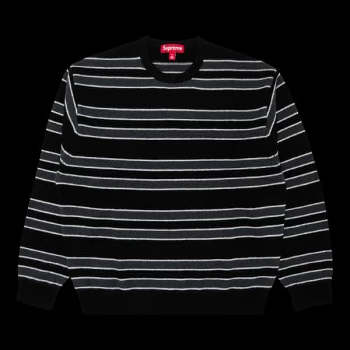 Supreme Cashmere Sweater 'Black Stripe'