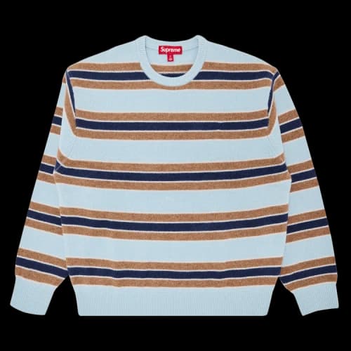 Supreme Cashmere Sweater 'Blue Stripe'