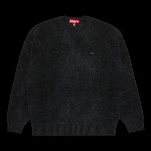 Supreme Terry Small Box Sweater 'Black'