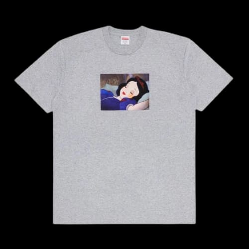 Supreme Snow White Tee 'Heather Grey'
