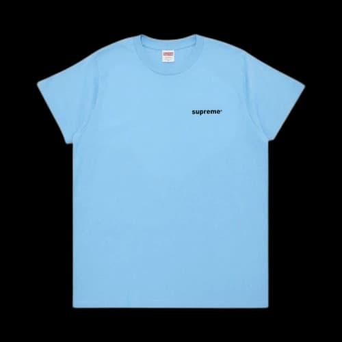 Supreme Fuck Money Tee 'Bright Blue'