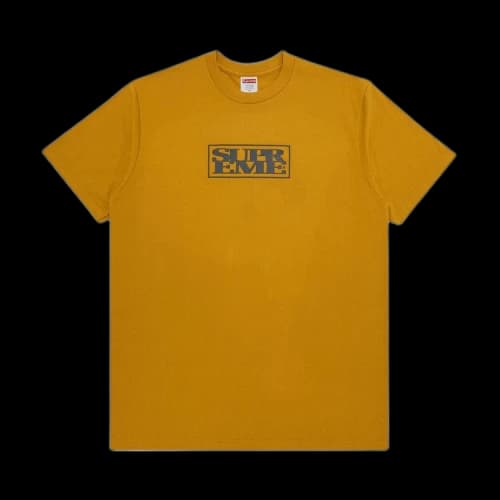 Supreme Connect Tee 'Mustard'