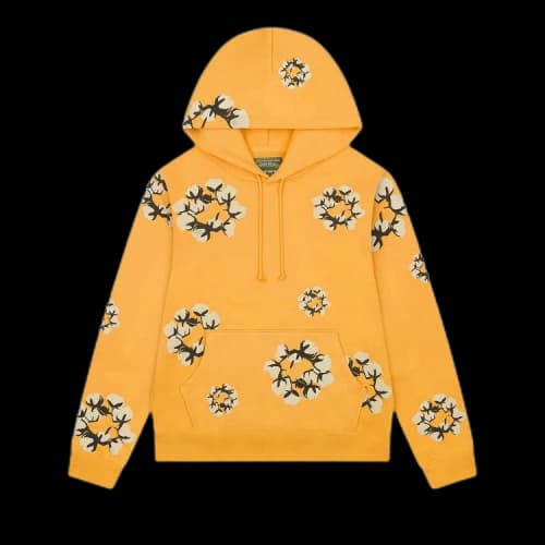 Denim Tears x Cactus Plant Flea Market Cactus Tears Wreath Hoodie 'Yellow'