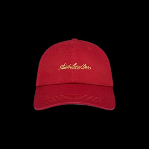 Aimé Leon Dore Washed Script Hat 'Winery'