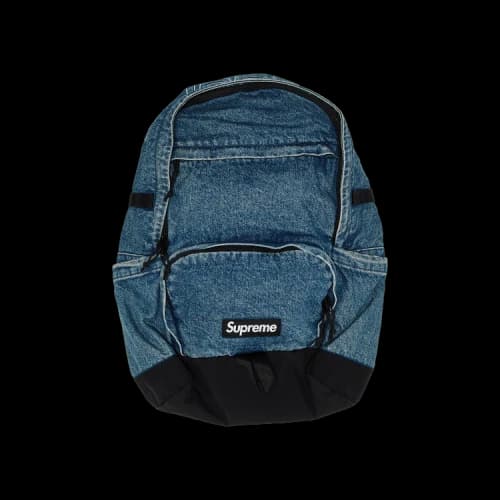 Supreme Denim Backpack 'Washed Indigo'