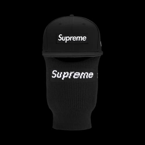 Supreme Box Logo New Era + Balaclava 'Black'