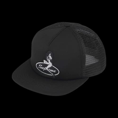 Supreme Pinup Mesh Back 5-Panel 'Black'
