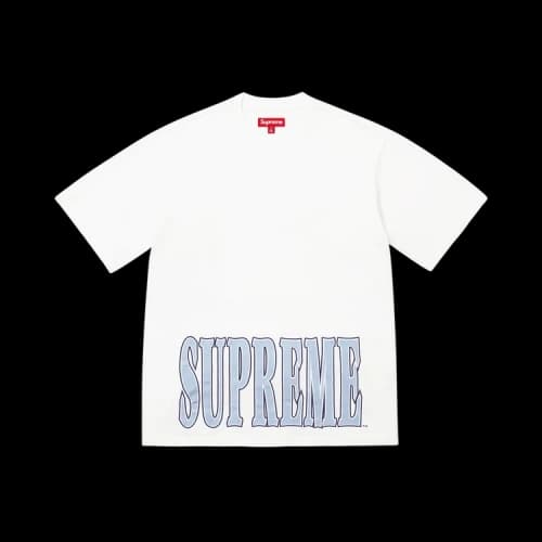 Supreme Cracked Stretch Short-Sleeve Top 'White'