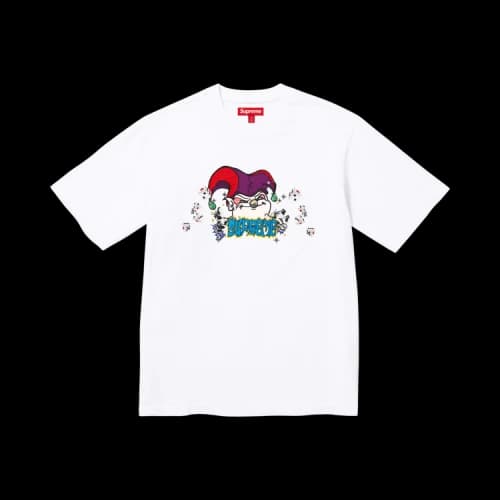 Supreme Aoi Jester Short-Sleeve Top 'White'