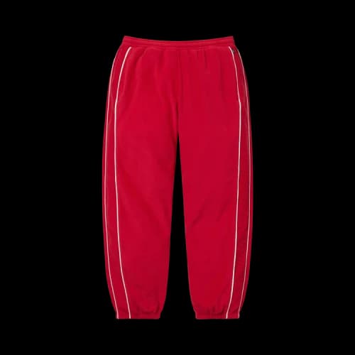 Supreme Polartec Reflective Piping Pant 'Red'
