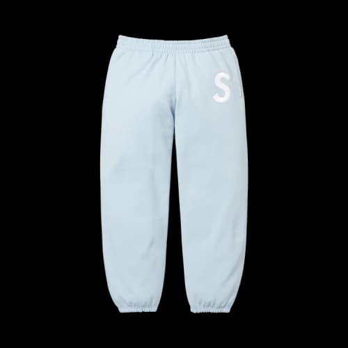 Supreme S Logo Sweatpant 'Light Blue'