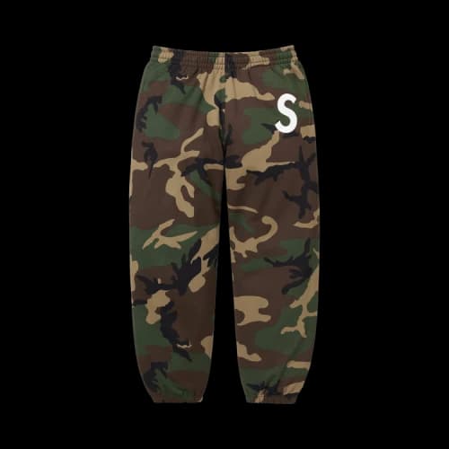 Supreme S Logo Sweatpant 'Woodland Camo'