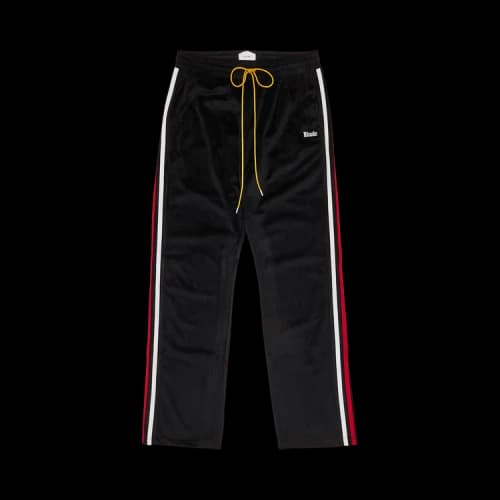 Rhude Mancino Velour Track Pant 'Black'
