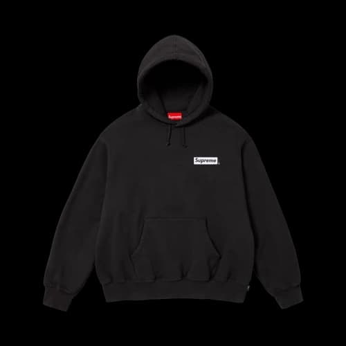 Supreme President Hooded Sweatshirt 'Black'