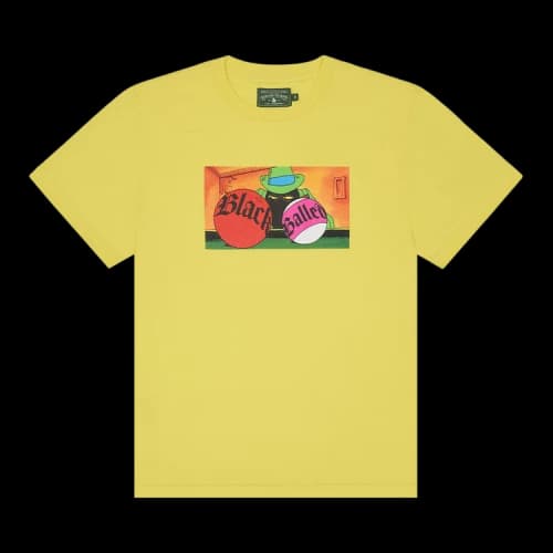 Denim Tears Black Balled Tee 'Yellow'