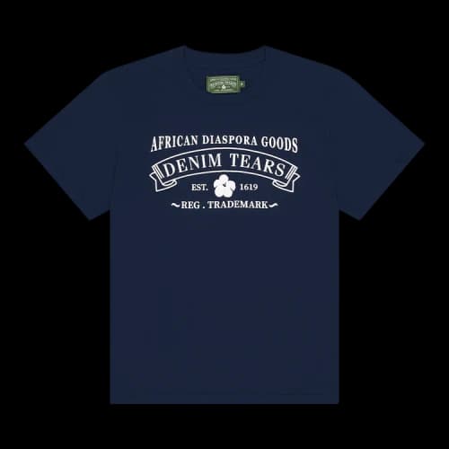 Denim Tears ADG Tee 'Blue'