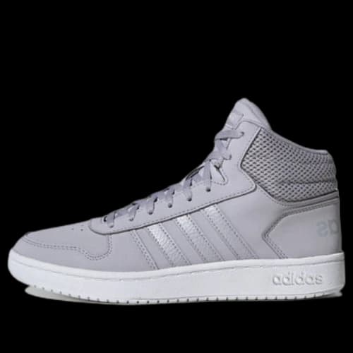 adidas Hoops 2.0 Mid 'Grey White' (Women's)