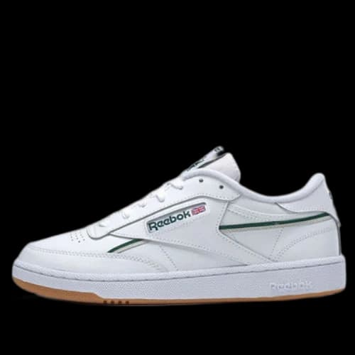 Reebok Club C 85 White Green Skate Shoes Unisex 'White Green'