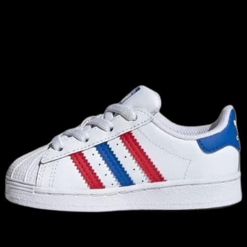 (TD) adidas originals Superstar 'White Red Blue'