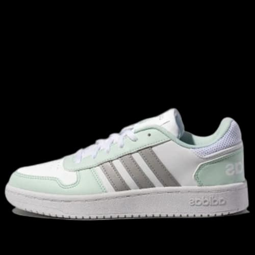 adidas Hoops 2.0 'White Grey Green' (Women's)
