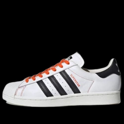 adidas originals Superstar 'White Orange'