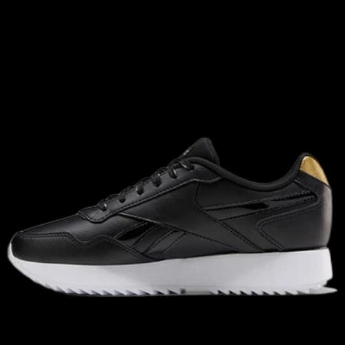 Reebok Royal Glide Ripple Double 'Black White' (Women's)