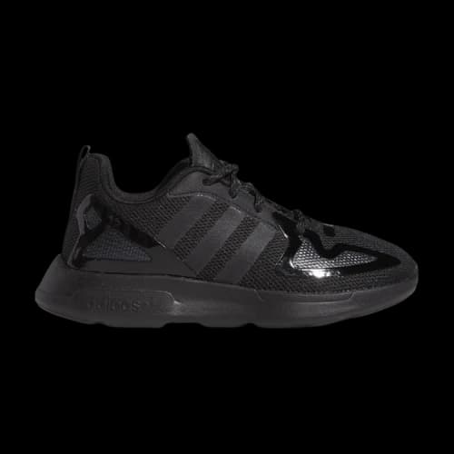 adidas ZX 2K Flux Little Kid 'Monochrome Black'