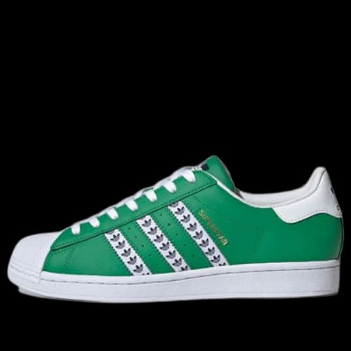 adidas originals Superstar 'Green White'