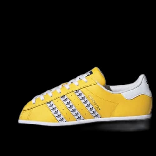 adidas originals Superstar 'Yellow White'