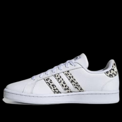 adidas neo Grand Court 'White Brown' (Women's)
