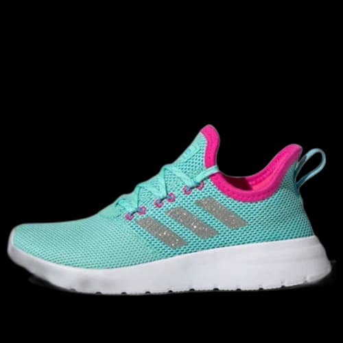 (GS) adidas neo Lite Racer J 'Green Pink White'