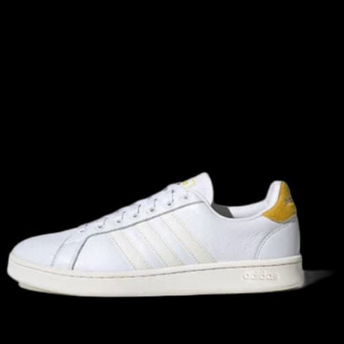 adidas neo Grand Court 'White Yellow'