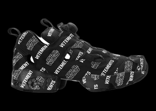 Reebok Instapump Fury Vetements Star Wars Black White