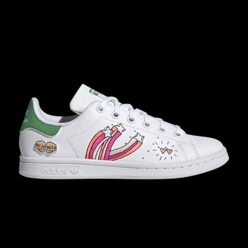 (GS) adidas Stan Smith J 'Girls Rule - White'